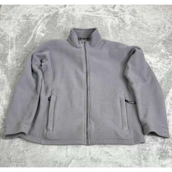 Arborwear Full Zip Fleece Jacket Men's Size Small Gray Workwear - Picture 1 of 9